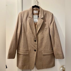 Everlane The Oversized Blazer in Toasted Tan - 14